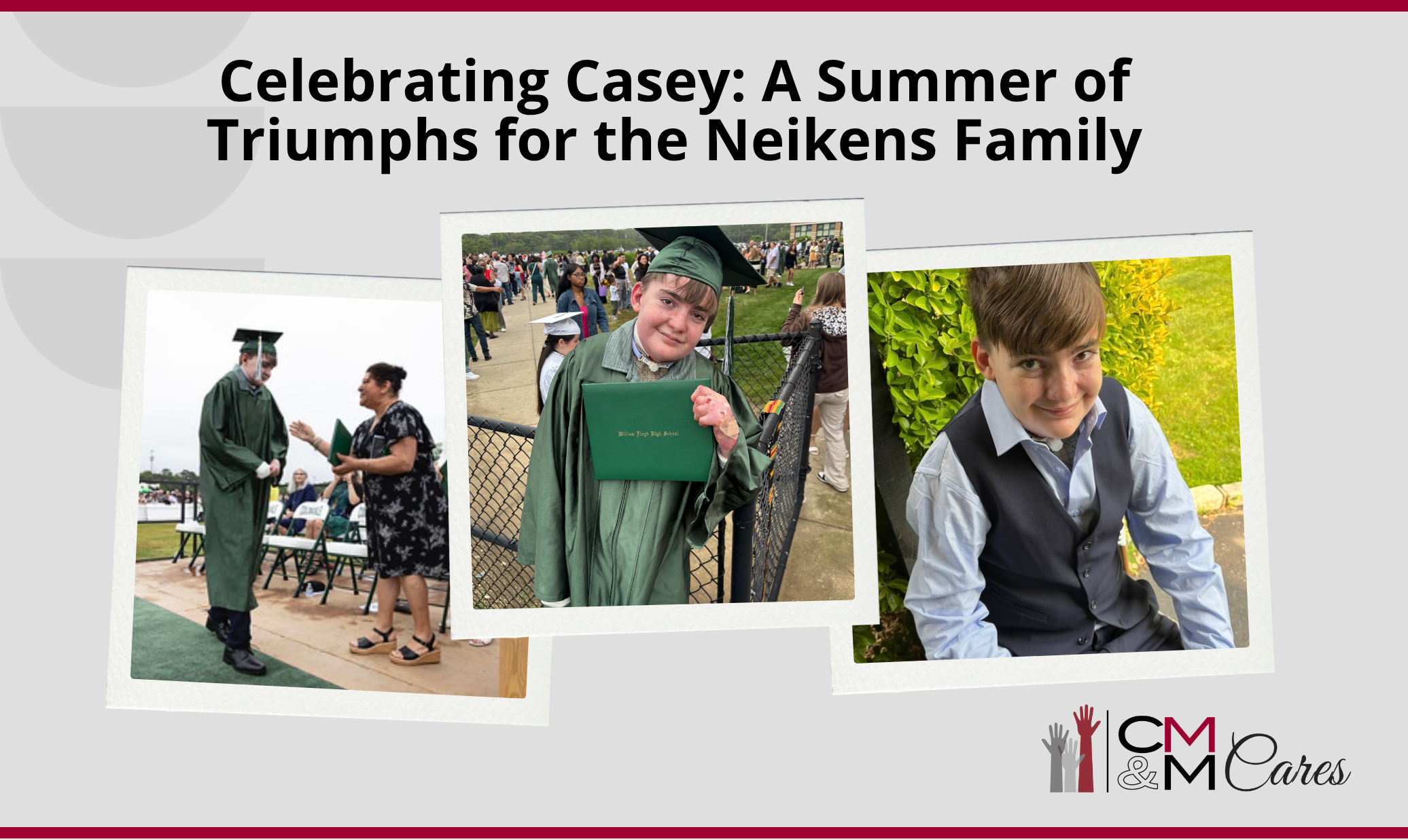 Casey Graduates A Season Of Milestones For The Neikens Family